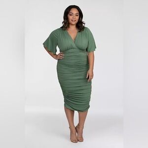 Rumor  Ruched Dress